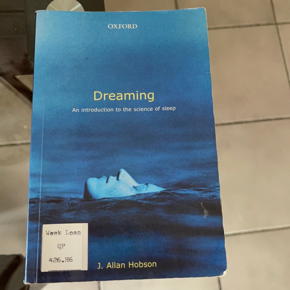 Dreaming: An introduction to the science of sleep